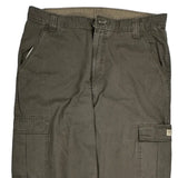 Wrangler Cargo Cargo Trousers - 33W 34L Grey Cotton