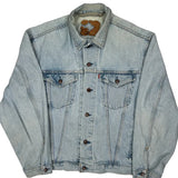 Levis Denim Jacket - Large Light Wash Denim