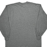 Grumpy Character From Snow White Disney Cartoon Long Sleeve T-Shirt - Large Gray Cotton