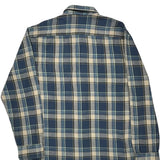 Timberland Checked Flannel Shirt - XL Beige Cotton