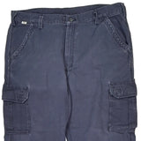 Carhartt Cargo Trousers - 40W 30L Navy Cotton