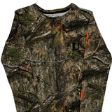 Age 10-12 Carhartt Camo Long Sleeve T-Shirt - Medium Camo Cotton
