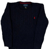 Age 4 Polo By Ralph Lauren Sweater - XS Navy Cotton