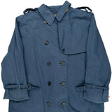 Burberry Trench Coat - XL Blue Cotton