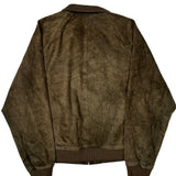 Polo By Ralph Lauren Suede Jacket - Large Brown Leather