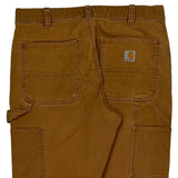 Carhartt Carpenter Pants - 32W 31L Brown Cotton