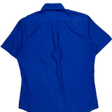 Ralph Lauren Short Sleeve Shirt - Medium Blue Cotton
