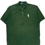 Polo By Ralph Lauren Polo Shirt - Large Green Cotton