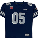 Fubu Football Jersey - 2XL Blue Polyester