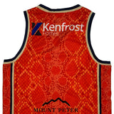 Taipans Champion Signed Autographed Jersey - Medium Orange Polyester
