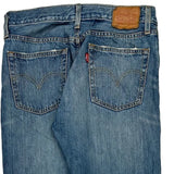 Levis Jeans - 28W 30L Blue Cotton