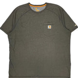 Carhartt T-Shirt - 2XL Grey Cotton