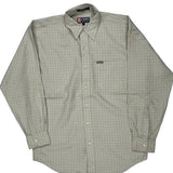 Chaps Ralph Lauren Checked Shirt - Medium Beige Polyester