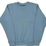 Made In USA Lee Sport Blank Sweatshirt - Large Blue Cotton