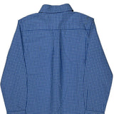 Age 7 Ralph Lauren Checked Shirt - Small Blue Cotton