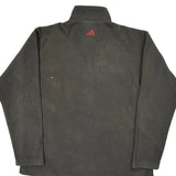 Adidas Fleece - Large Gray Polyester