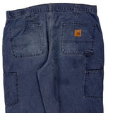 Carhartt Carpenter Pants - 36W 32L Blue Cotton Blend