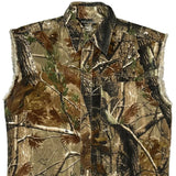 Realtree Camo Shirt - Medium Khaki Cotton Blend