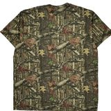 Mossy Oak Camo T-Shirt - 2XL Camo Cotton Blend