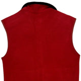 Nike Acg Fleece Vest - Medium Red Polyester