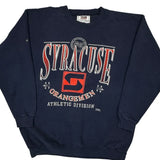 Made In USA Team Edition Syracuse Orangemen Sweatshirt - XL Navy Cotton Blend