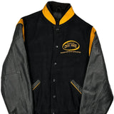 National Championship American Cheer Power Varsity Jacket - Medium Black Wool Blend