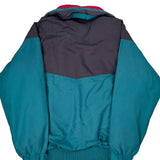 Radial Sleeve Columbia Ski Jacket - Large Green Nylon