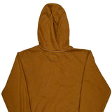Carhartt Spellout Hoodie - Medium Brown Cotton