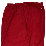 Nike Track Pants - 2XL Red Polyester
