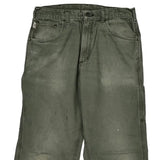 Carhartt Double Knee Carpenter Pants - 34W 34L Gray Cotton