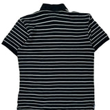 Tommy Hilfiger Striped Polo Shirt - XL White Cotton