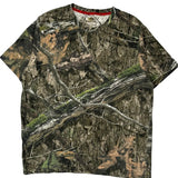 Mossy Oak Camo T-Shirt - XL Camo Cotton