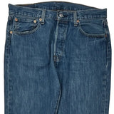 501 Levis Jeans - 32W 30L Blue Cotton