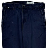 Carhartt Pants - 36W 30L Navy Cotton Blend