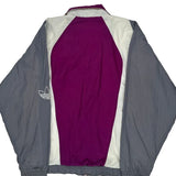 Uca National Champion 1991 Adidas Graphic Track Jacket - Large Gray Polyester