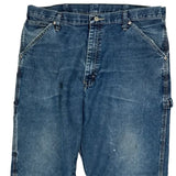 Wrangler Carpenter Jeans - 36W 32L Blue Cotton Blend