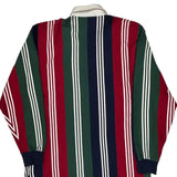 Unbranded Striped Rugby Shirt - Large Multicoloured Cotton