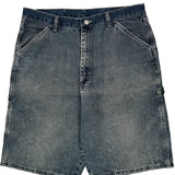 Wrangler Carpenter Shorts - 34W 11L Gray Cotton