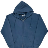 Made In USA Lee Hoodie - Large Blue Cotton
