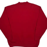 Donald Duck Disney Cartoon Sweatshirt - Medium Red Cotton