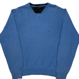 Tommy Hilfiger Sweater - Large Blue Cotton