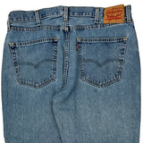 Levis 550 Jeans - 36W 30L Blue Cotton