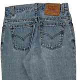 Made In USA Levis 550 Jeans - 28W US 4 Light Wash Cotton