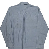 Tommy Hilfiger Striped Shirt - Medium Blue Cotton