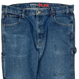 Dickies Carpenter Jeans - 36W 31L Blue Cotton Blend