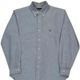 Ralph Lauren Shirt - Medium Blue Cotton