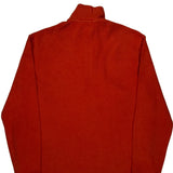 Polo By Ralph Lauren 1/4 Zip - Medium Orange Cotton