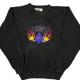 Las Vegas Hard Rock Cafe The Joint Graphic Sweatshirt - Medium Black Cotton Blend