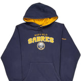 Buffalo Sabres Reebok Hoodie - XL Navy Cotton Blend