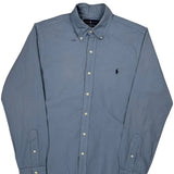 Ralph Lauren Slim Fit Shirt - Medium Blue Cotton